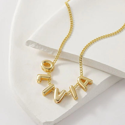 Bella & Co™ Name Bubble Necklace