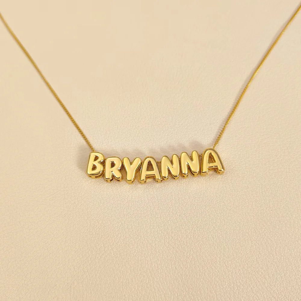 Bella & Co™ Name Bubble Necklace