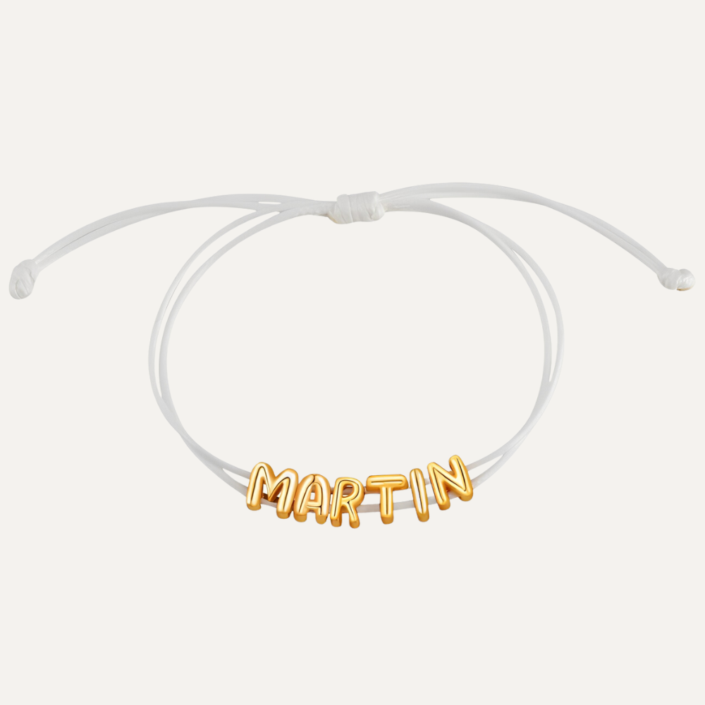 Bella & Co™ Bubble Name Bracelet