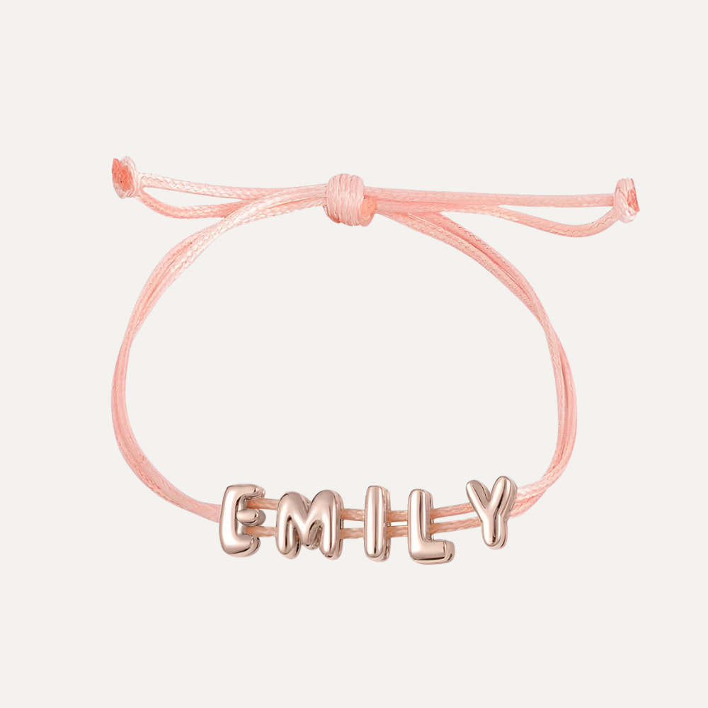 Bella & Co™ Bubble Name Bracelet